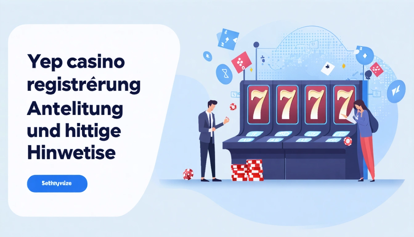 Yep casino registrierung Anleitung und wichtige Hinweise